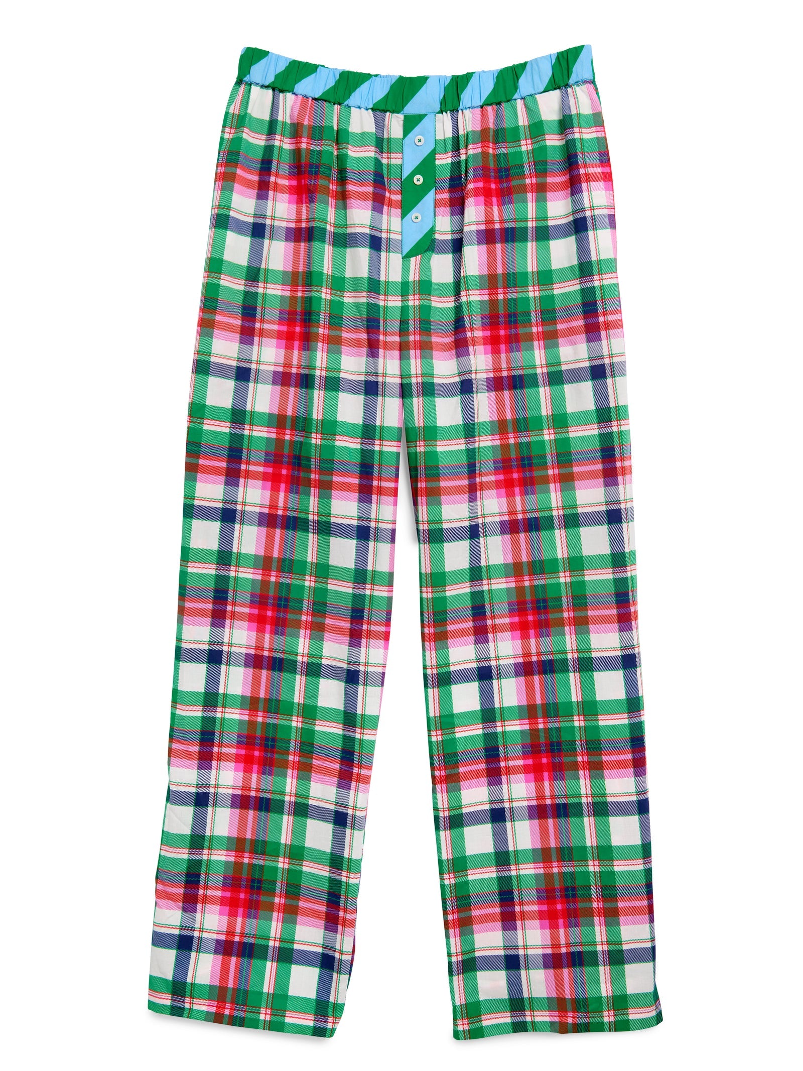 Plaid Boxer Pants