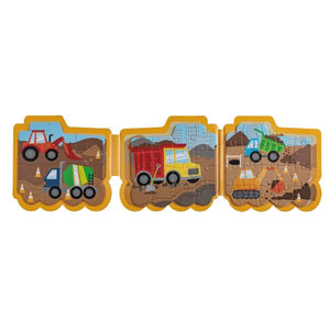 Construction Magnetic Puzzle Book