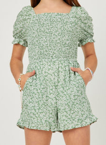 Ditsy Floral Romper