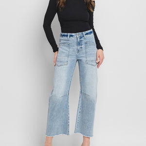 Mia High Rise Barrel Jeans