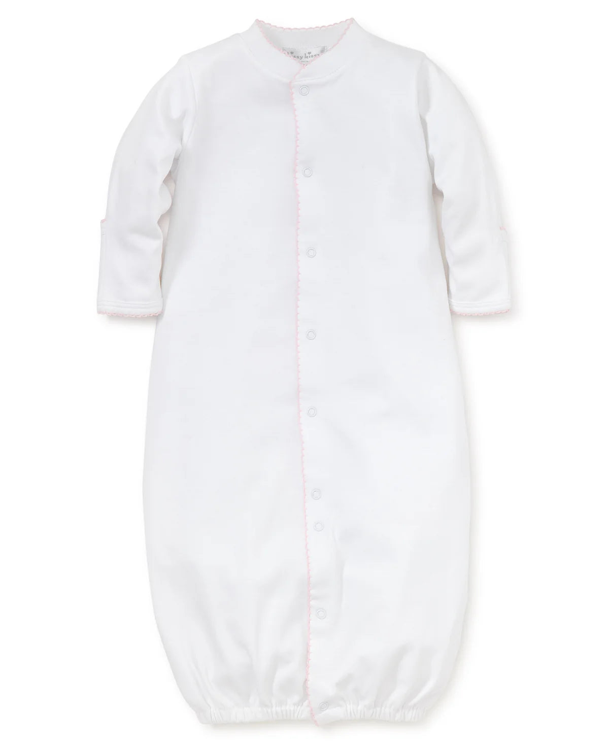 Kissy Kissy - Basic Converter Gown Collection-White with Pink