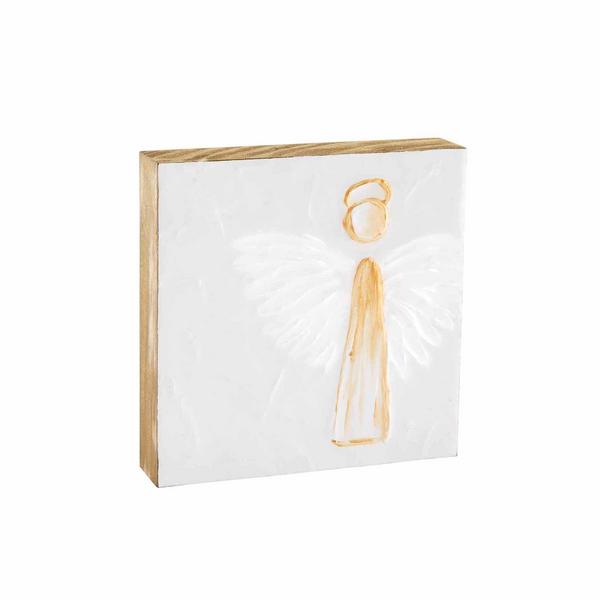 Hand-Painted Angel Block
