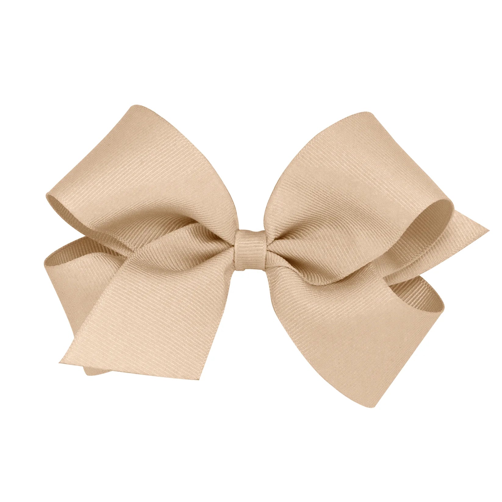 Small Grosgrain Hair Bow with Plain Wrap