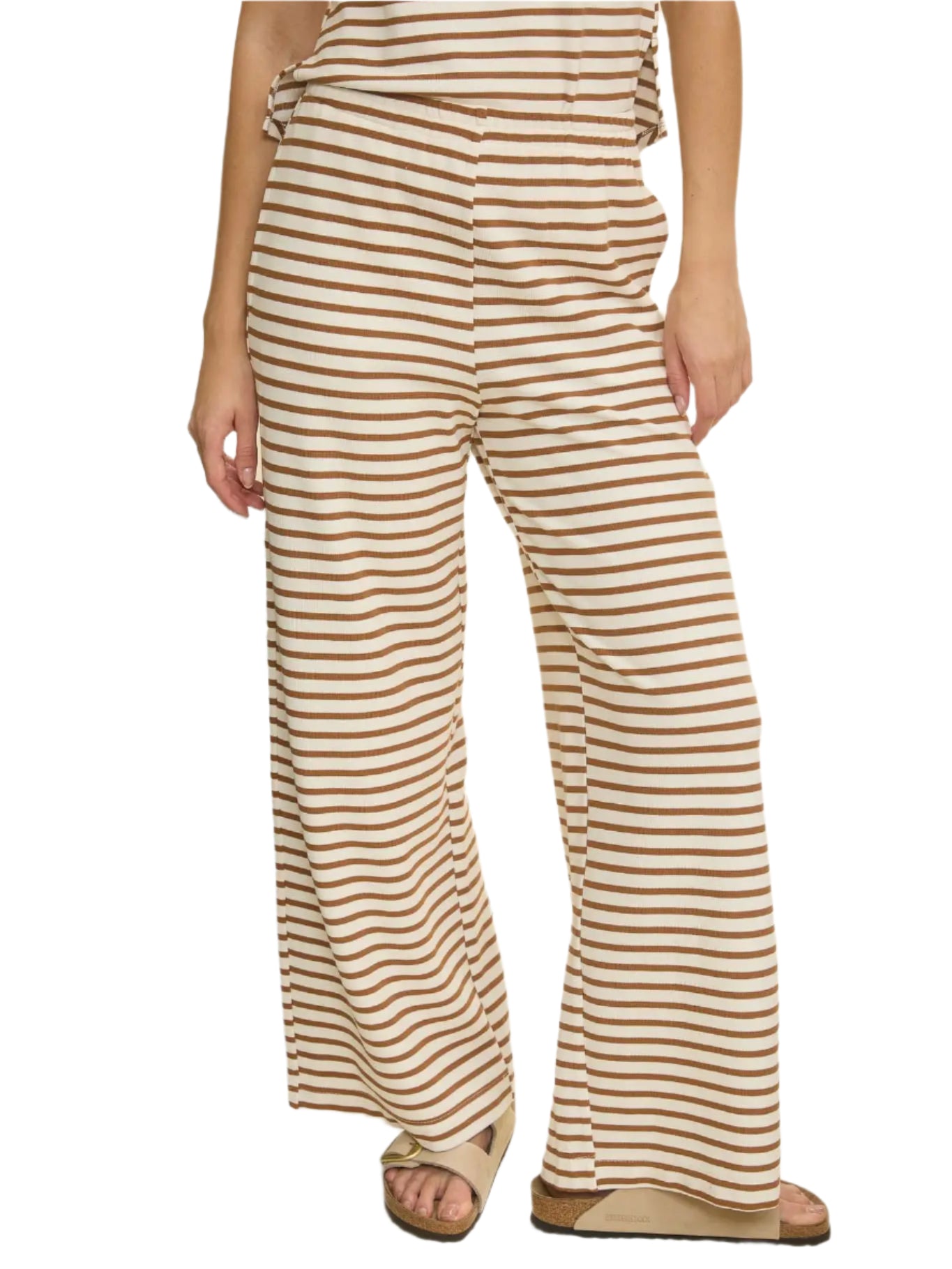 Pier Park Brown Pant Set