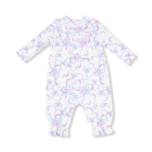 Ribbon Floral Fling Romper