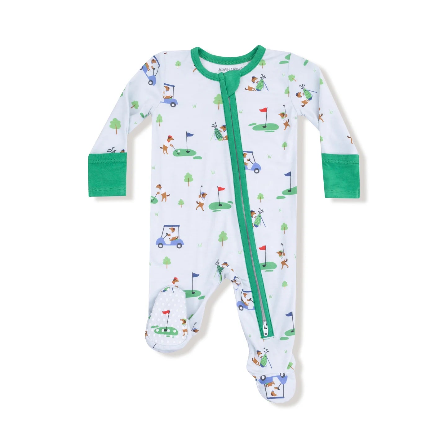 Dog Gone Golf 2 Way Zipper Footie