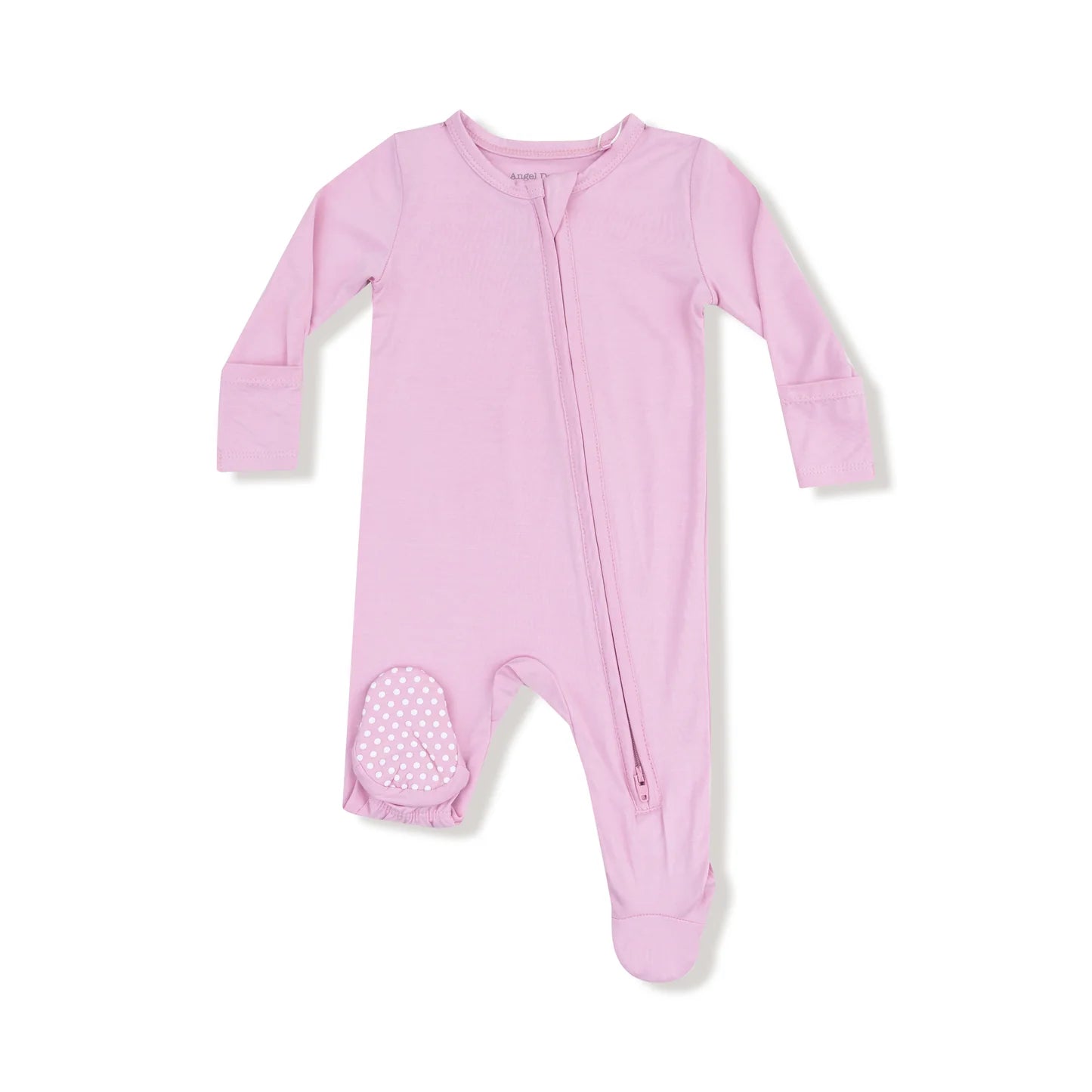 Romance Rose 2 Way Ruffle Back Zipper Footie