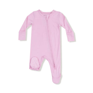 Romance Rose 2 Way Ruffle Back Zipper Footie