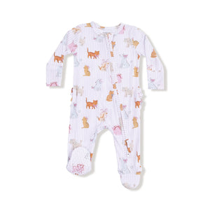 Fancy Pets 2 Way Ruffle Back Zipper Footie