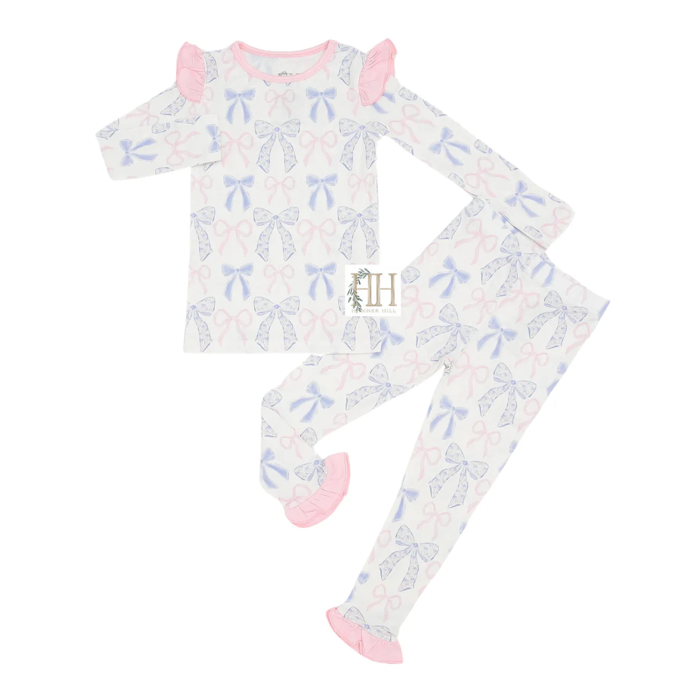 Born to Bloom Ruffles Pajama Set