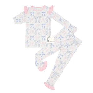 Born to Bloom Ruffles Pajama Set