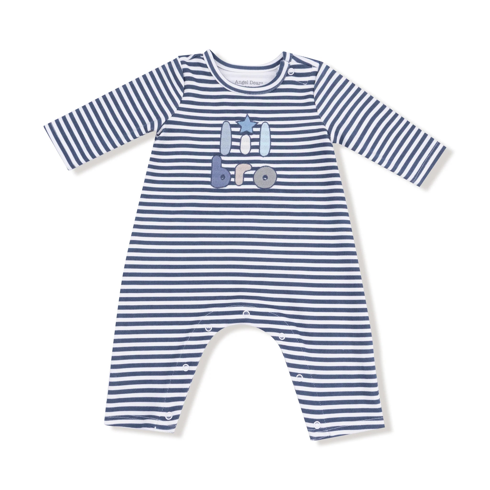 Lil' Bro Shoulder Snap Romper