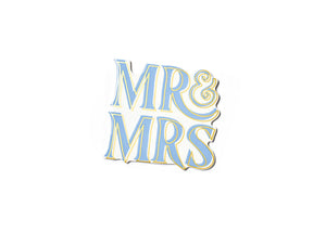 Blue Mr. & Mrs. Attachment