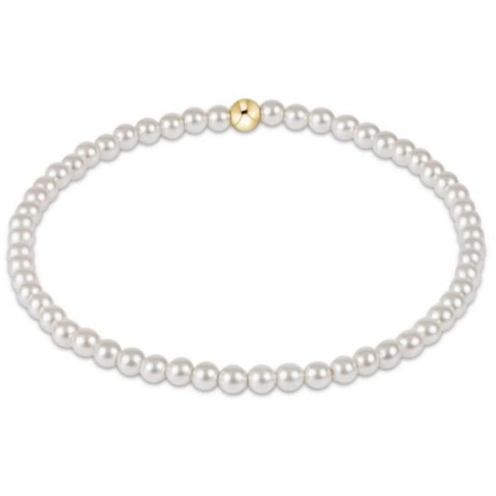 Classic Pearl Bead Bracelet