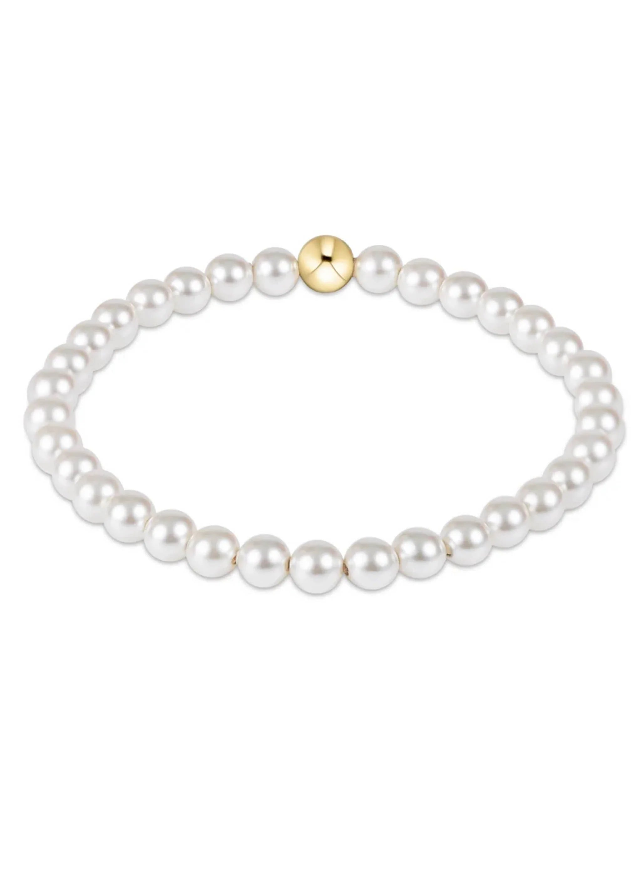Classic Pearl Bead Bracelet