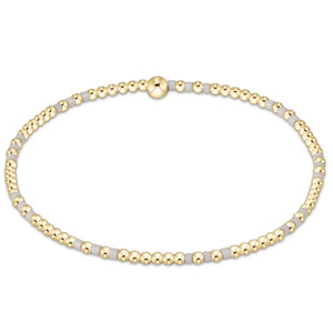 Gameday Hope Joy Pattern 2mm Bead Bracelet