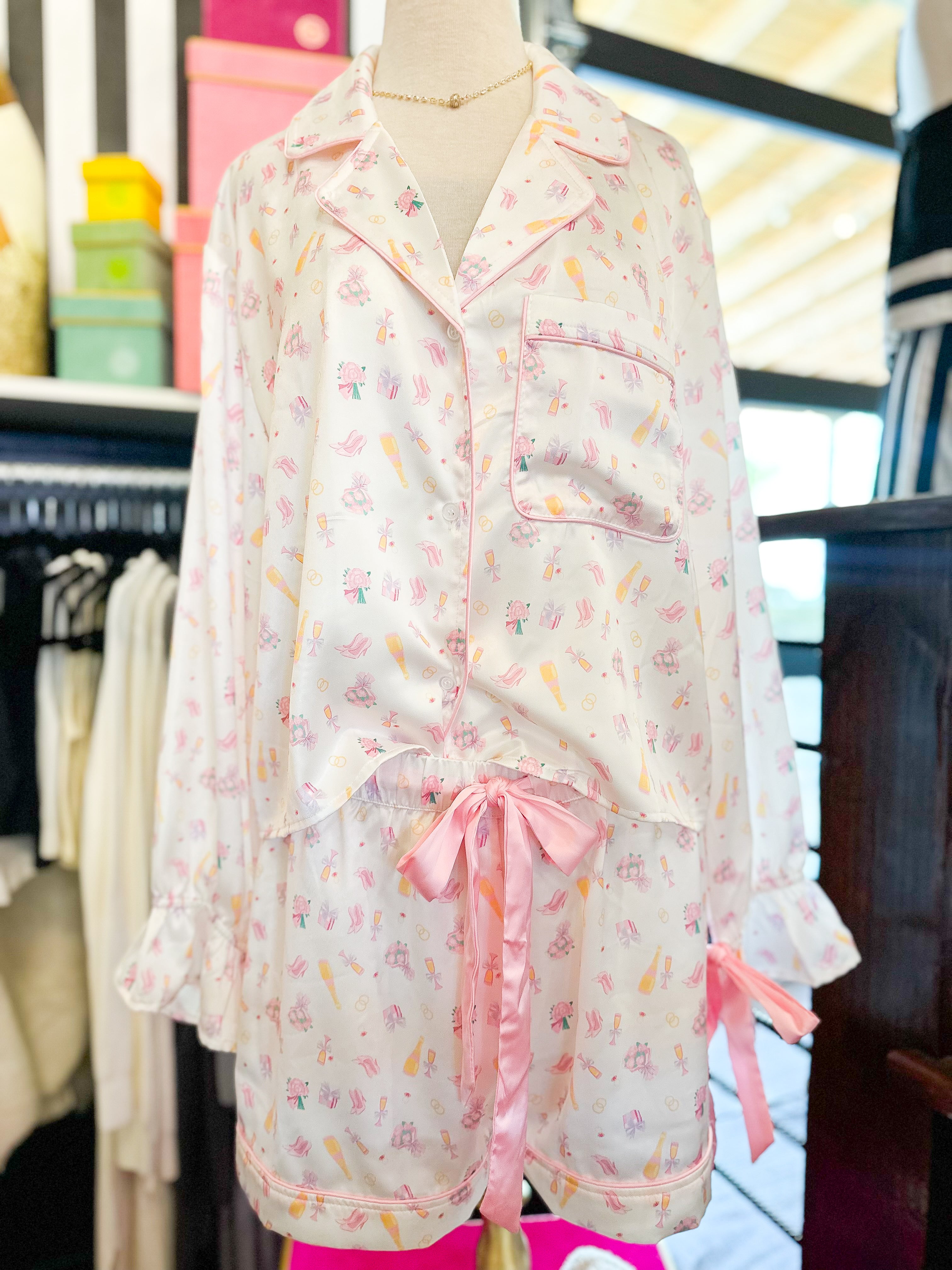 Bridal Shower Pajama Set