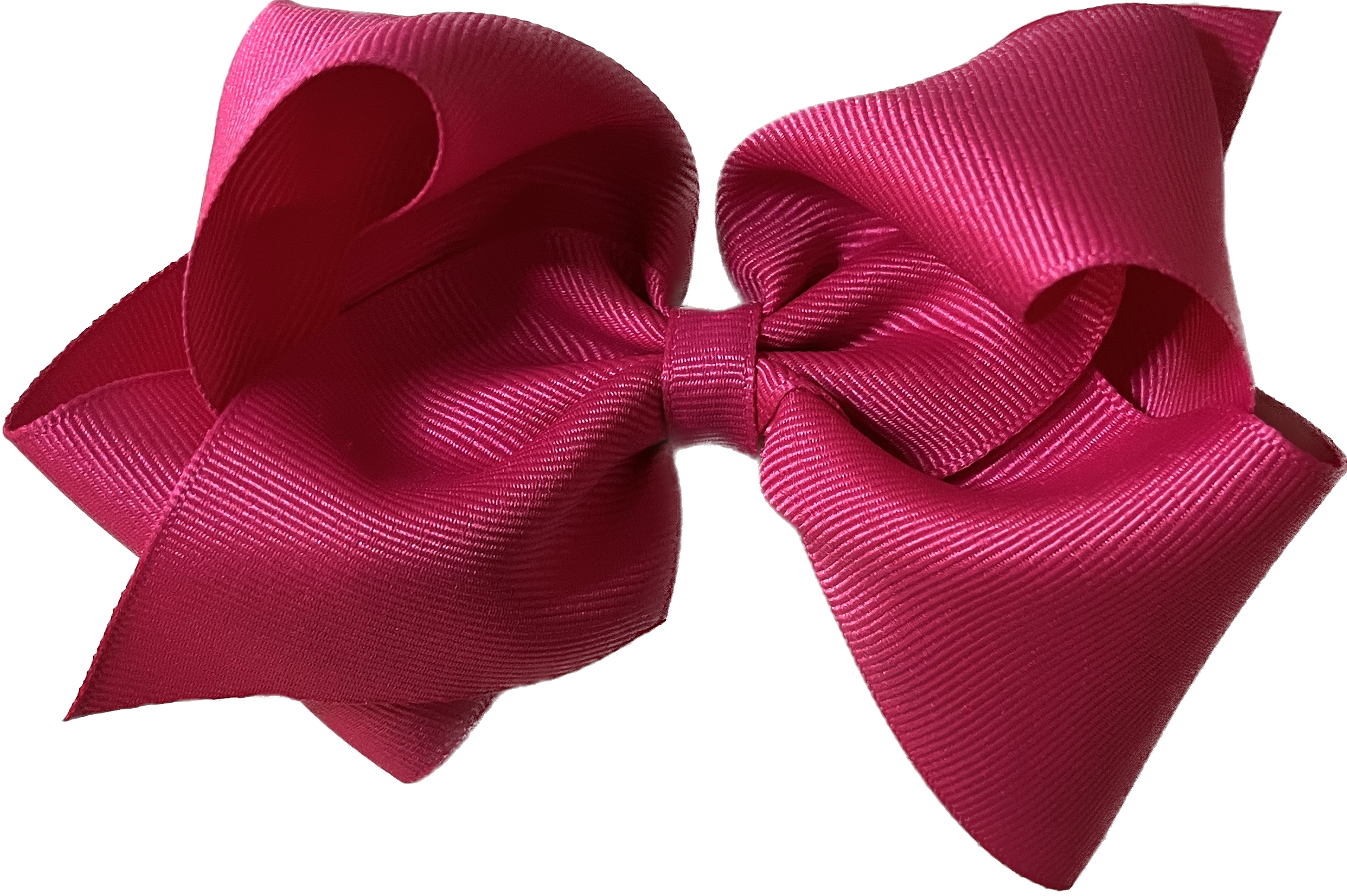 Mini King Grosgrain Hair Bow with Plain Wrap