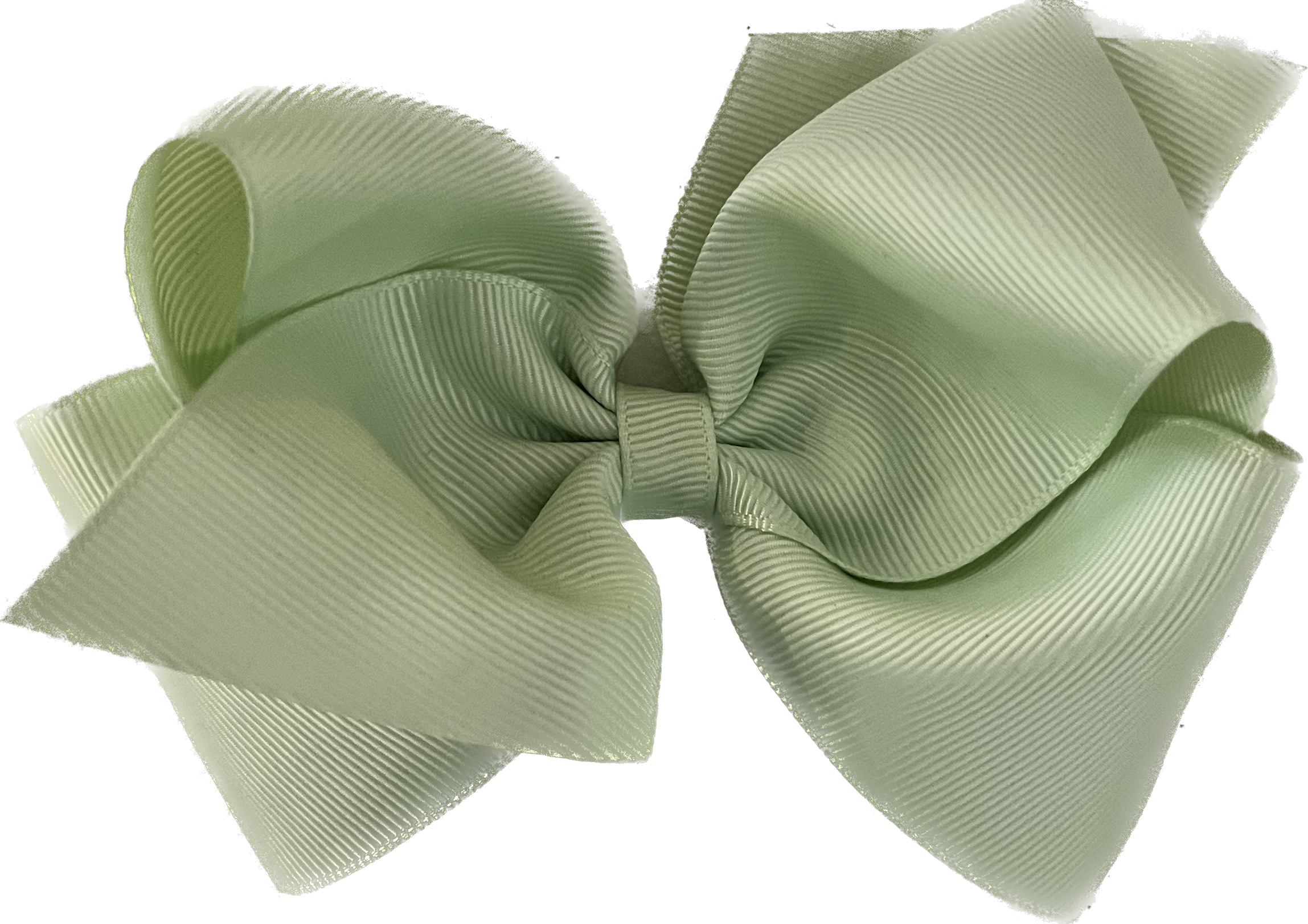 Mini King Grosgrain Hair Bow with Plain Wrap