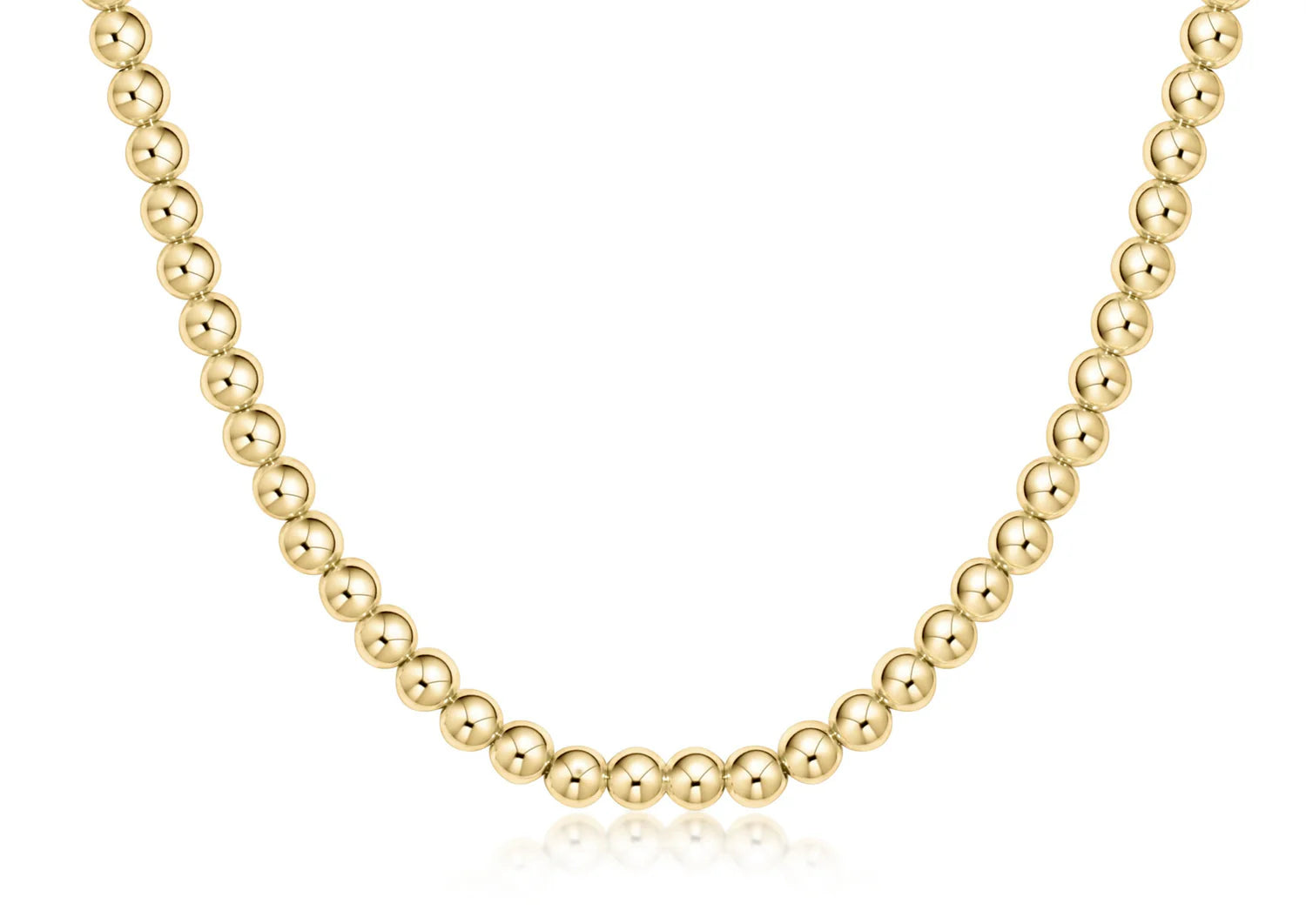 Classic Gold Bead Choker