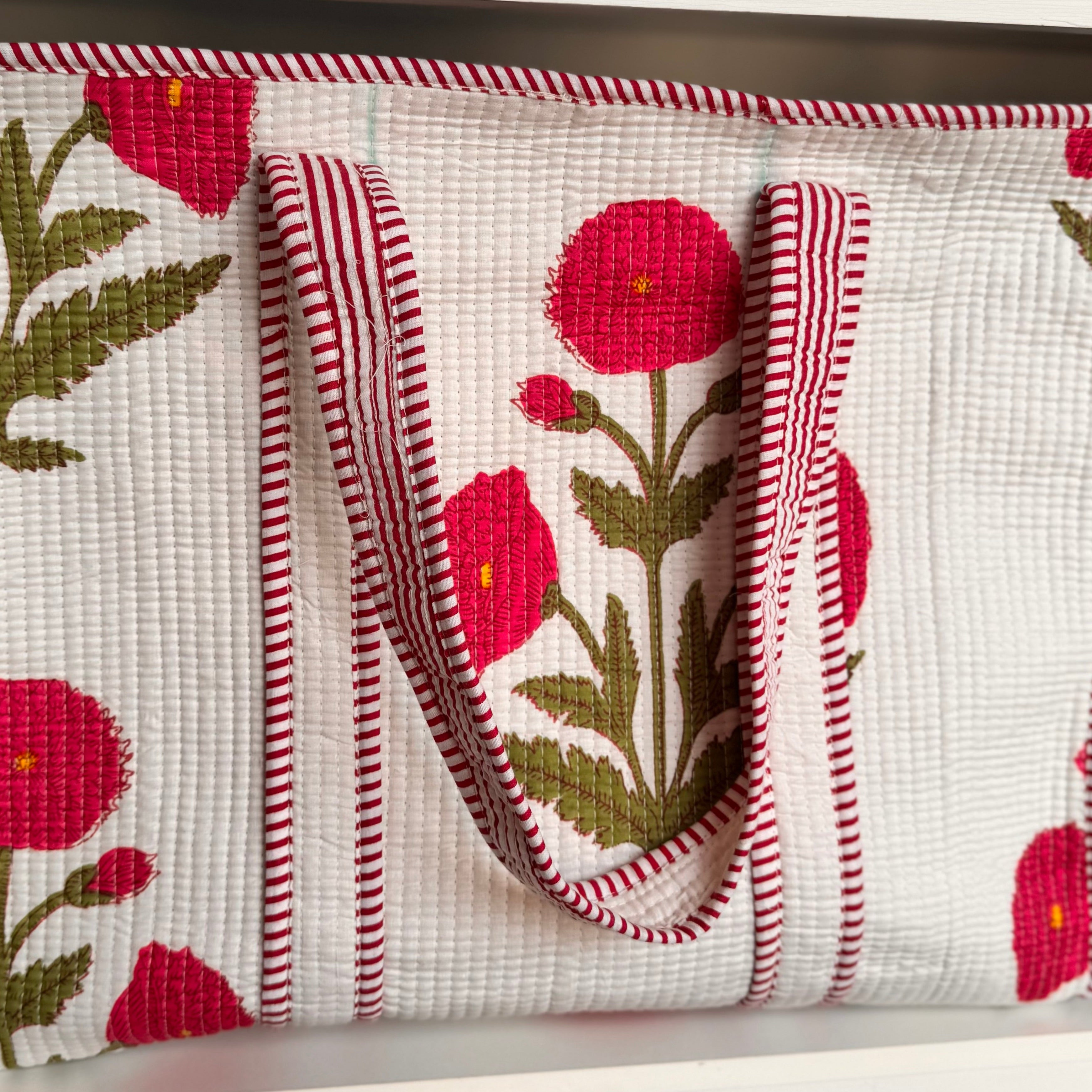 Quilted Tote Bag