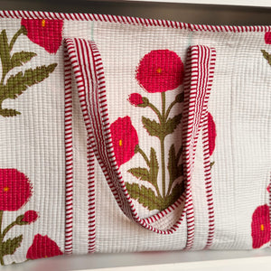 Quilted Tote Bag