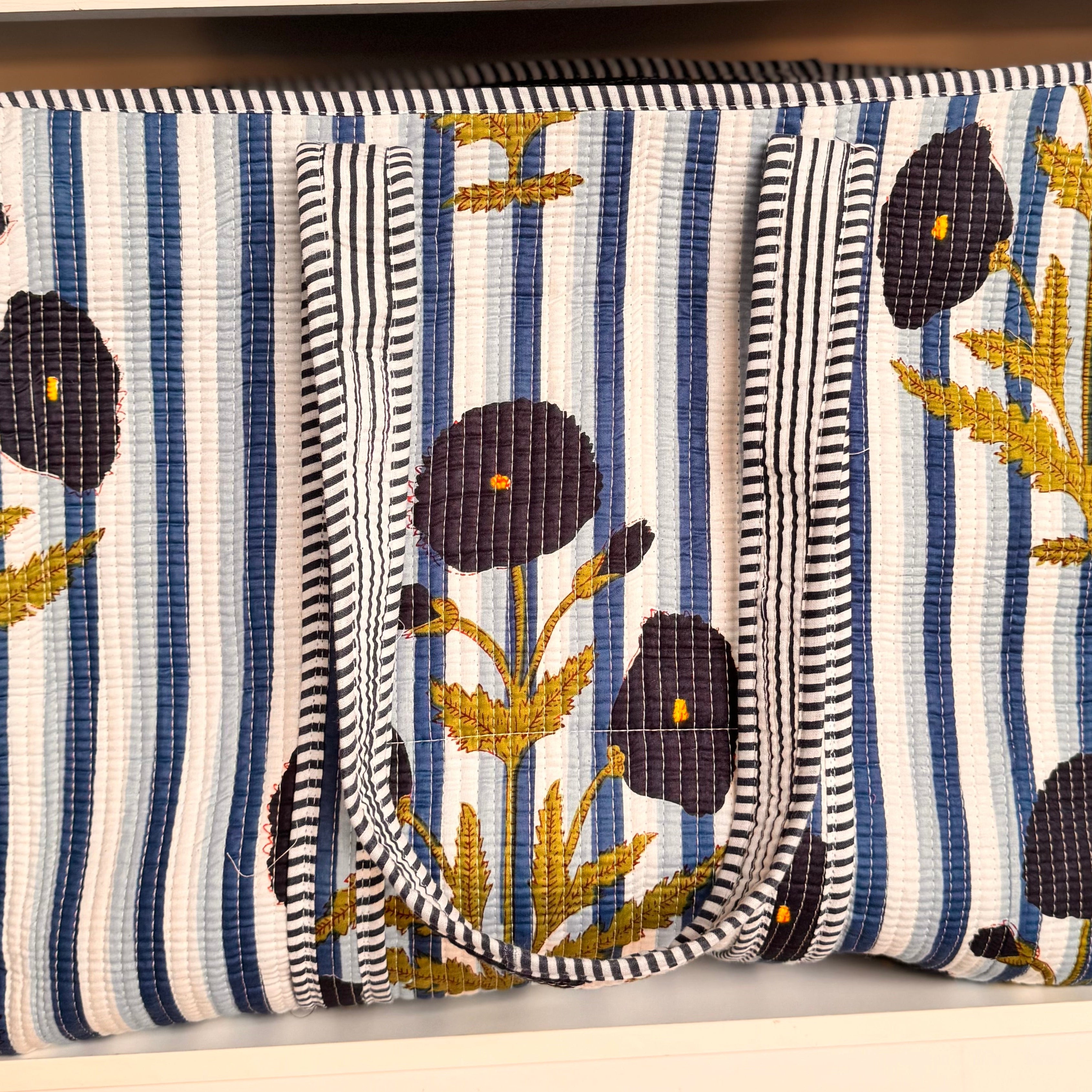 Quilted Tote Bag