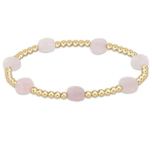 Admire Gold 3mm Bead Bracelet - Gemstone