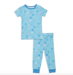 Blue Smile Modal Magnetic Pajama Set