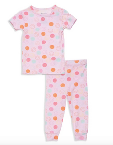 Pink Smile Modal Magnetic Pajama Set