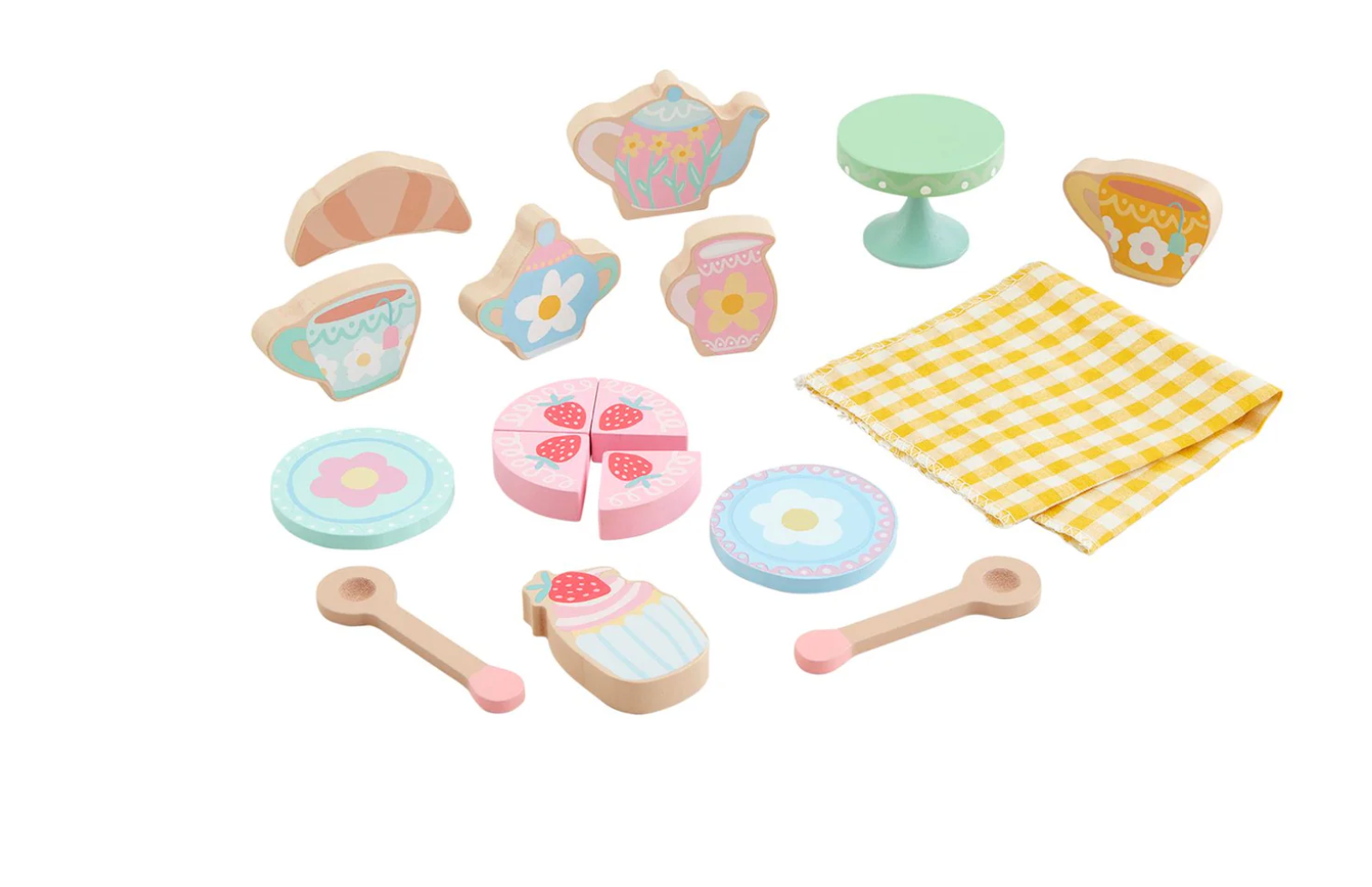 Wooden Tea Party Toy Set