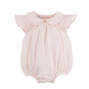 Pink Bubble with Eyelet Trim