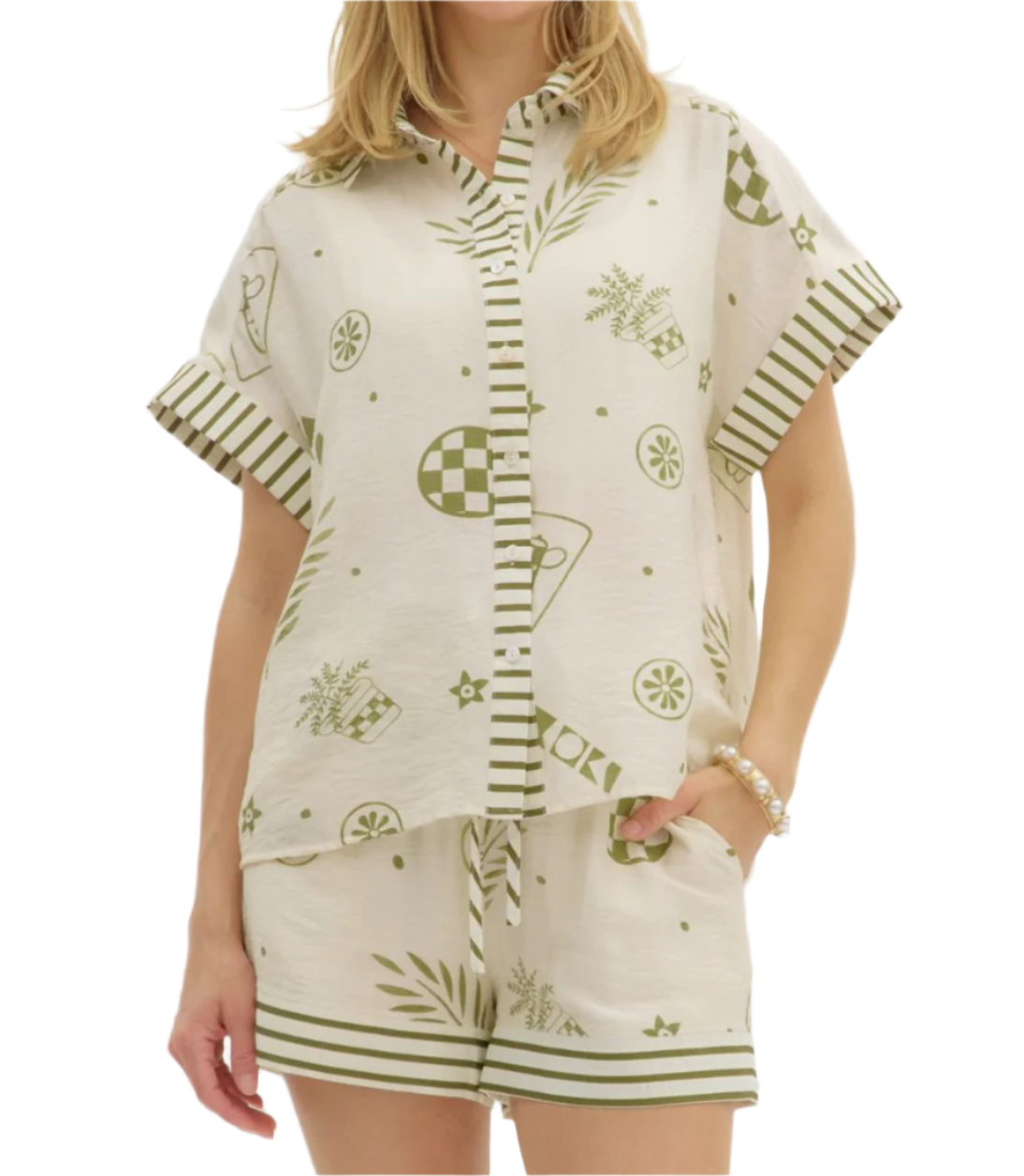 Caribbean Short Set