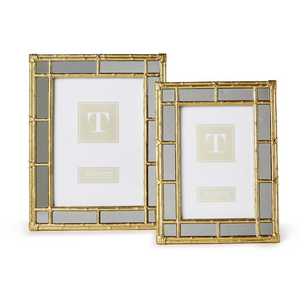 Bamboo Design Gold Frame