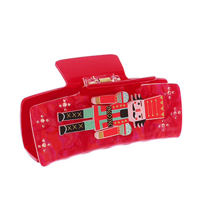 Nutcracker Hair Clip