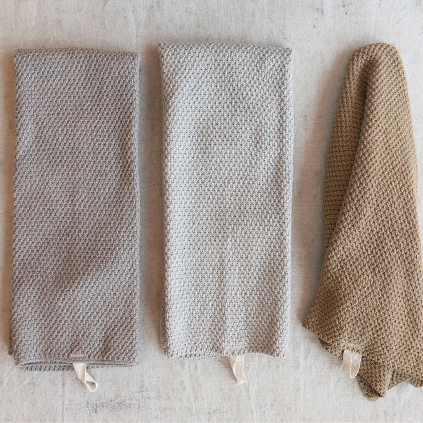 Cotton Knit Tea Towel