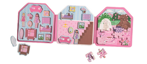 Dollhouse Magnetic Puzzle Book