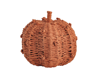 Woven Paper Pumpkin
