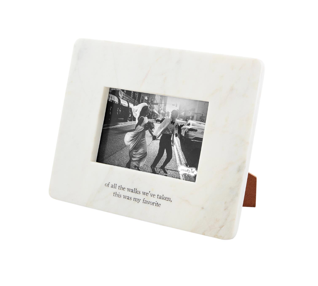 All The Walks Marble Frame