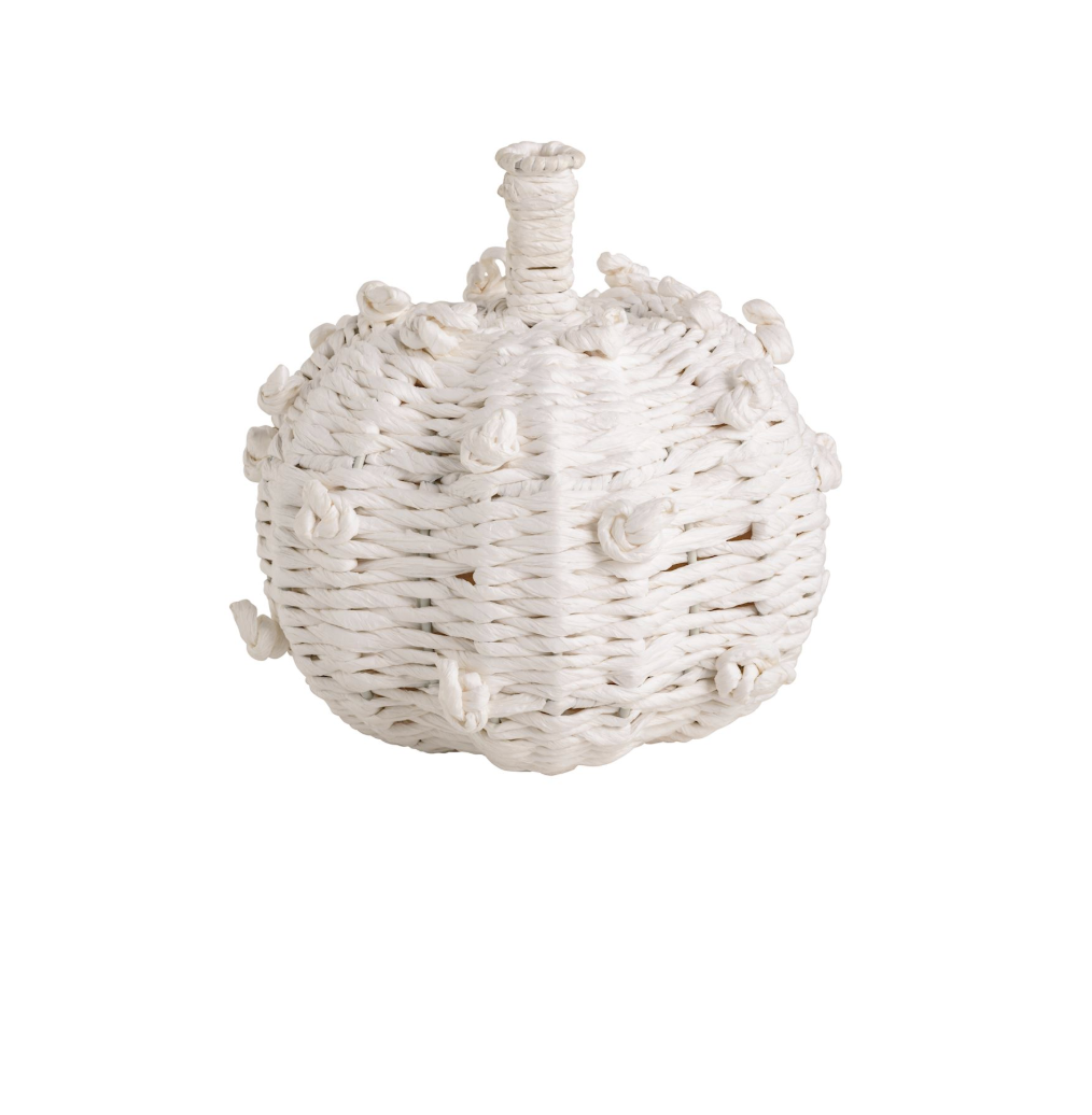 Woven Paper Pumpkin