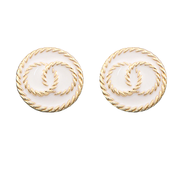 Twisted C Earrings