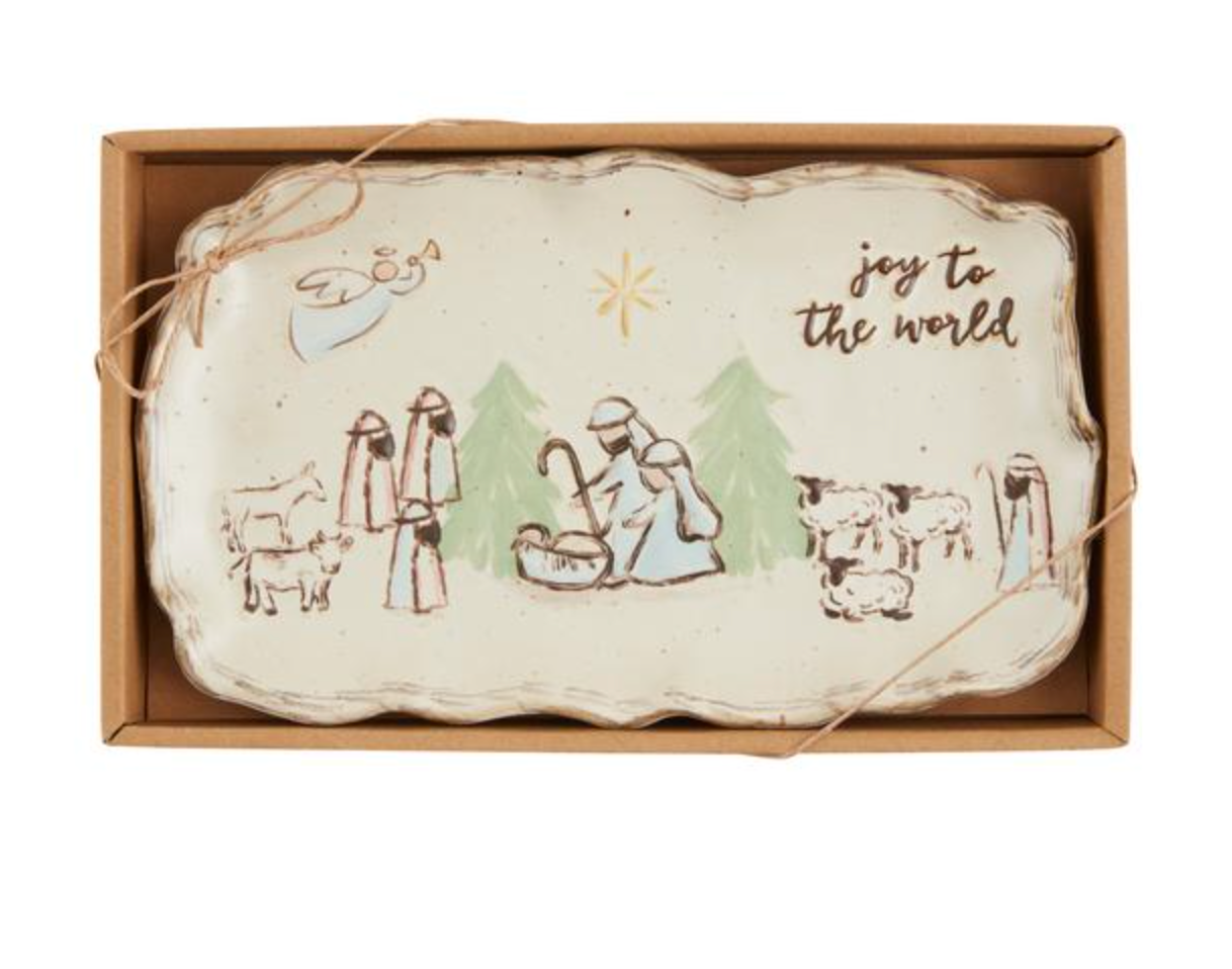 Nativity Platters