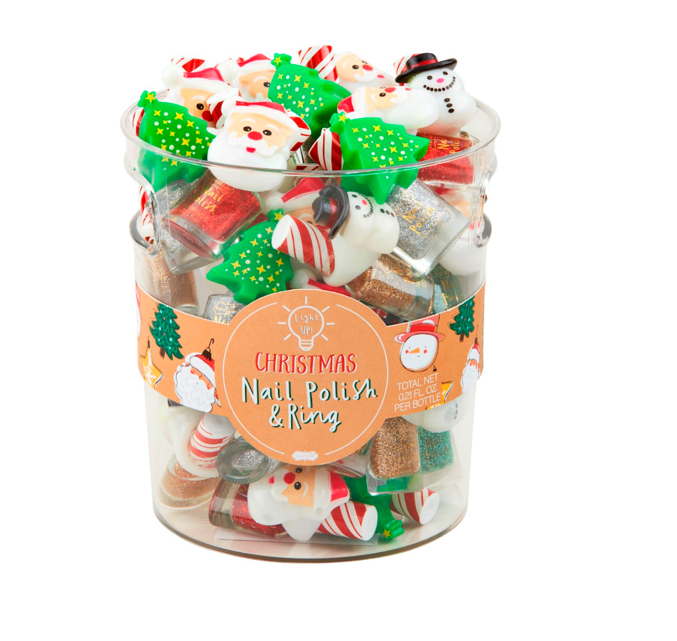 Christmas Nail Polish & Ring Set