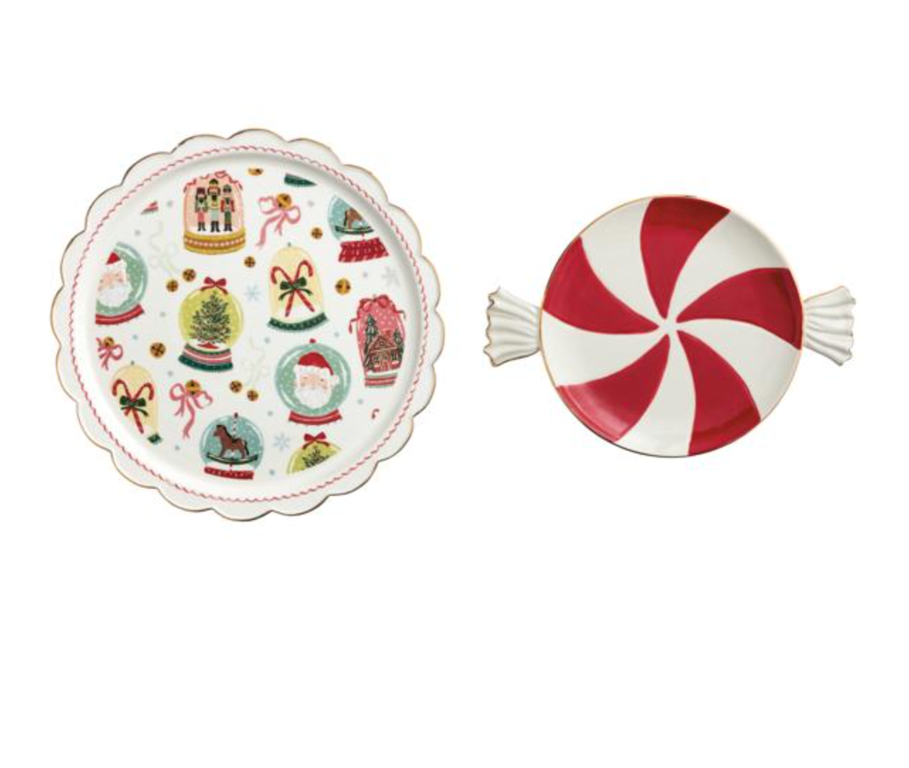 Christmas Candy Platters