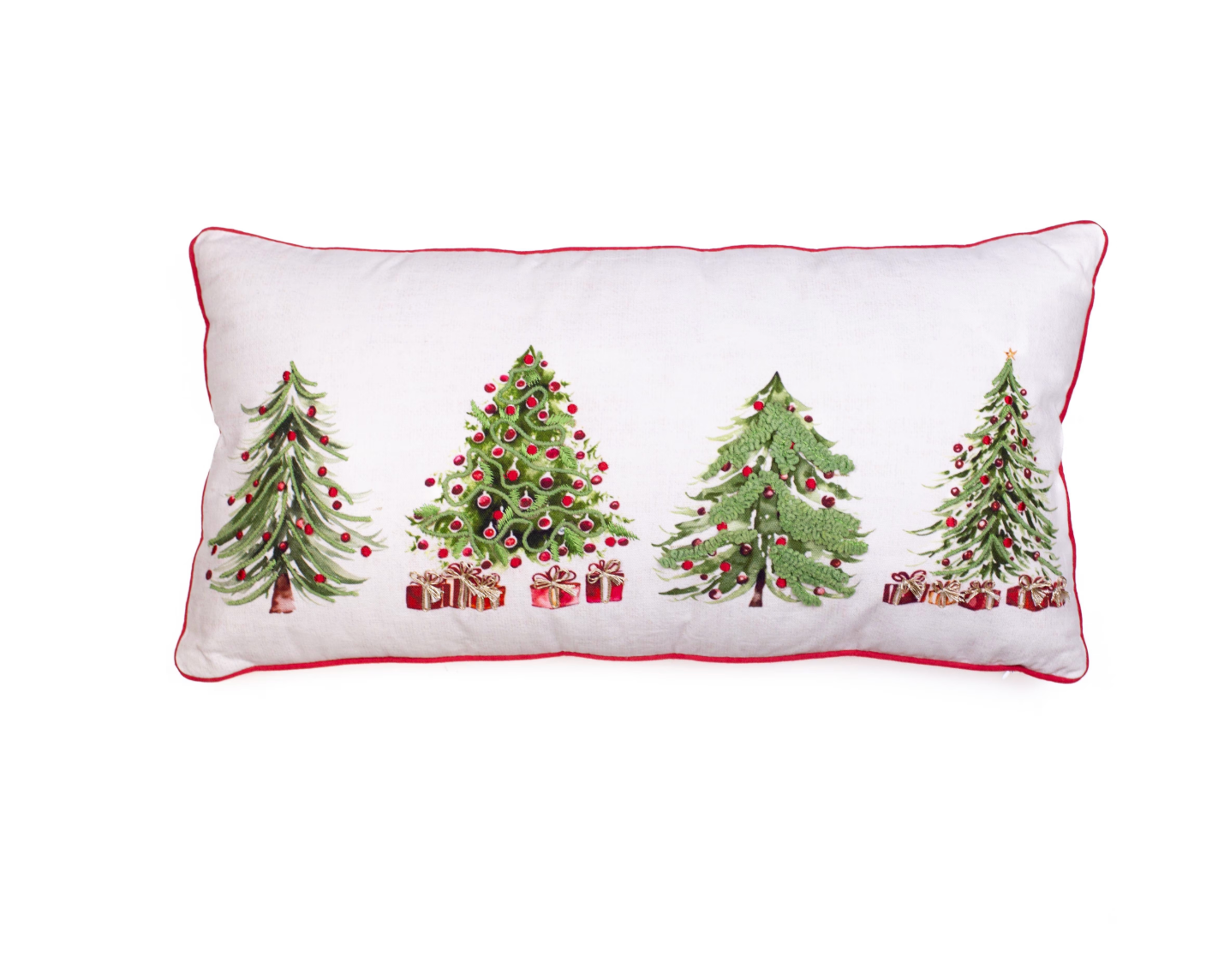 Christmas Tree Lumbar Pillowa