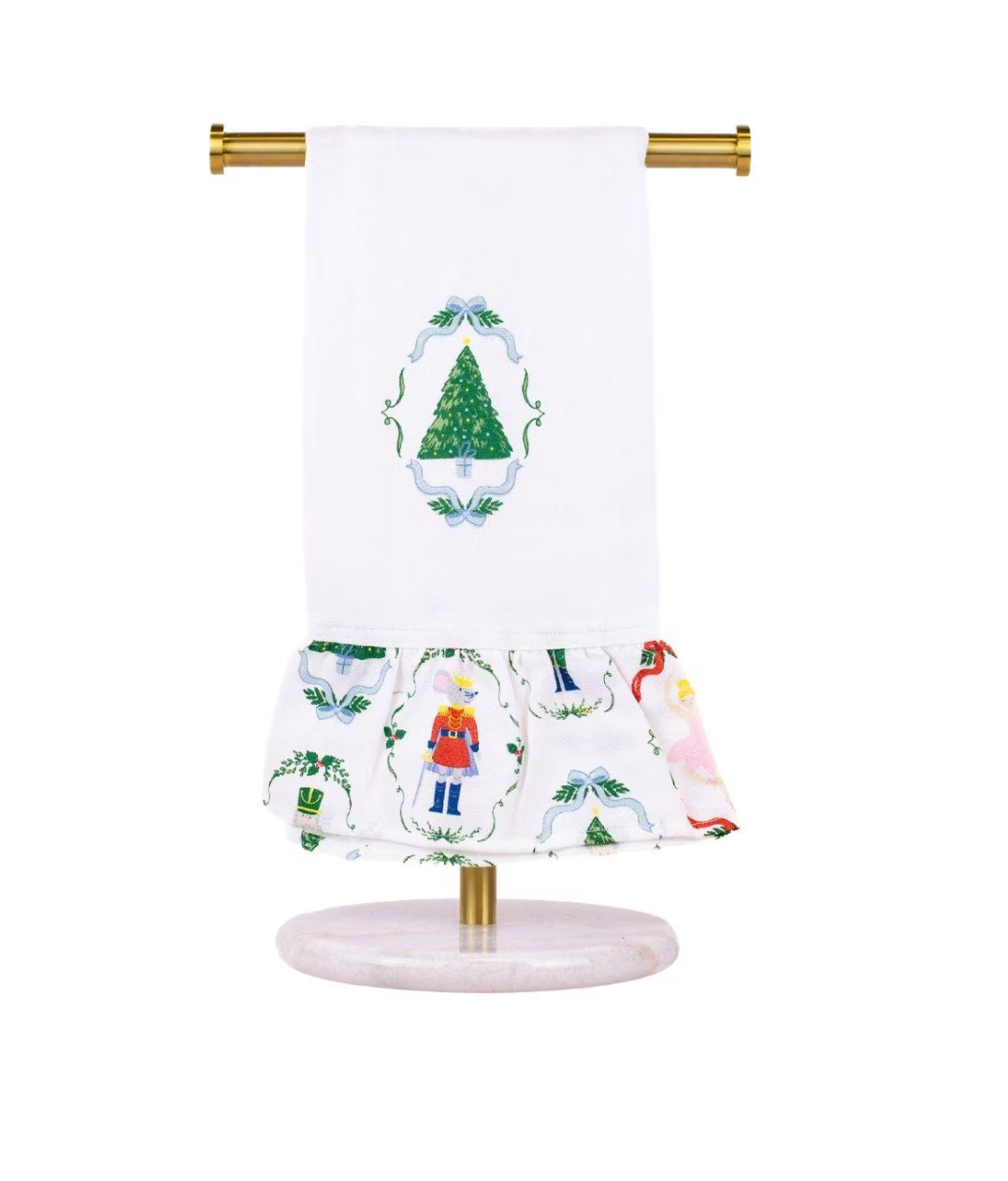 Waltz Tree Ruffle Hand Towel