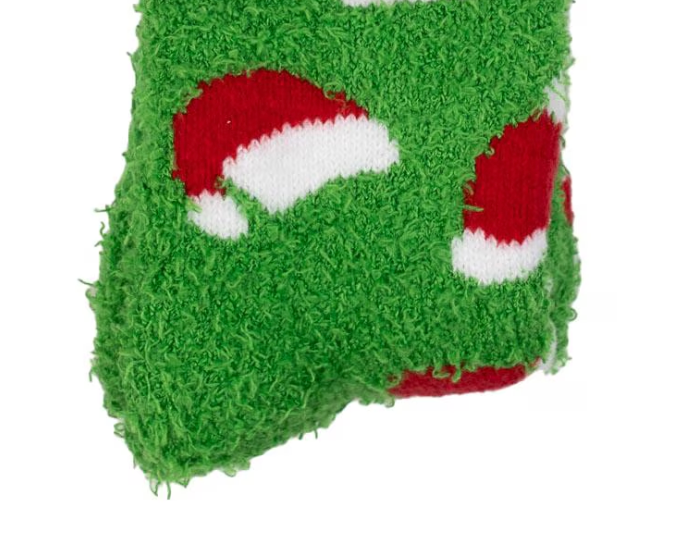 Kid's Santa Hat Snuggle Socks