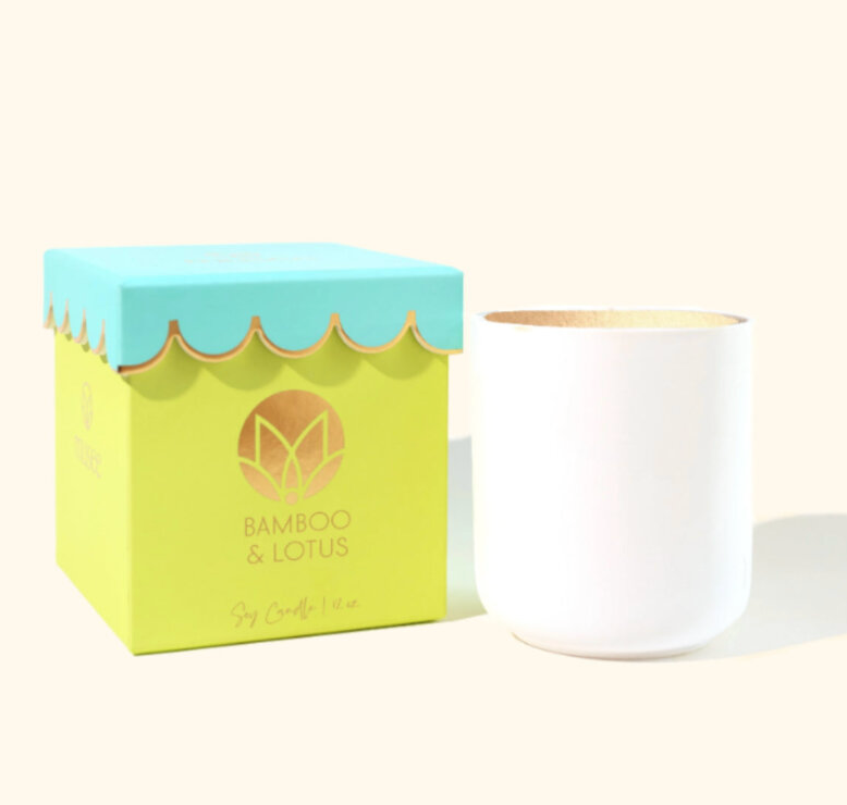 Musee Bamboo & Lotus Soy Candle