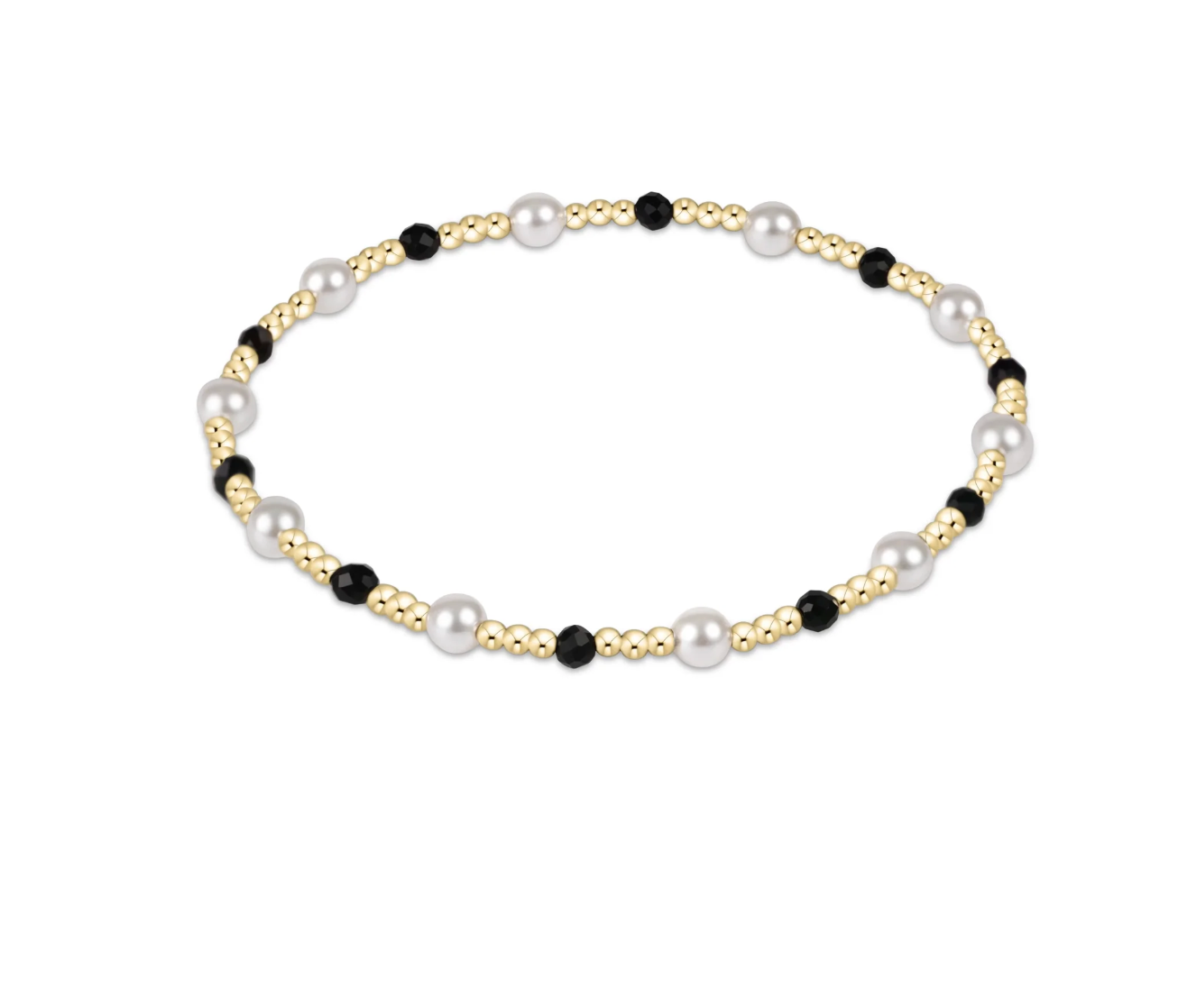 Pearl Sincerity Pattern 4mm Bead Bracelet