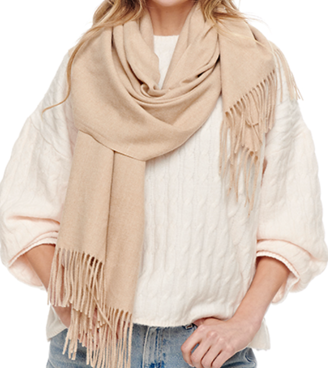Cashmere Blend Oblong Scarf